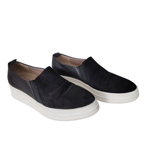 NATURALIZER Yola black two-tone slip-on platform sneaker - Picture 1 of 5